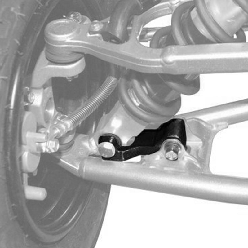 NICECNC ATV 3.5" Track 2" Front Lowering Kit Compatible with Yamaha Raptor 660R 700, YFZ 450, Blaster 200, Banshee 350 YFZ350 87-08, Warrior 350 87-04 Compatible with Honda TRX400EX TRX450R - Image 3